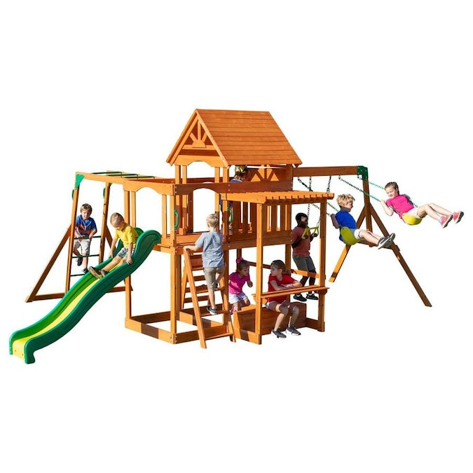 Backyard Discovery Monticello
 Backyard Discovery Monticello Residential Wood Playset in