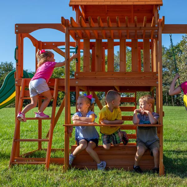 Backyard Discovery Monticello
 Monticello Wooden Swing Set Playsets