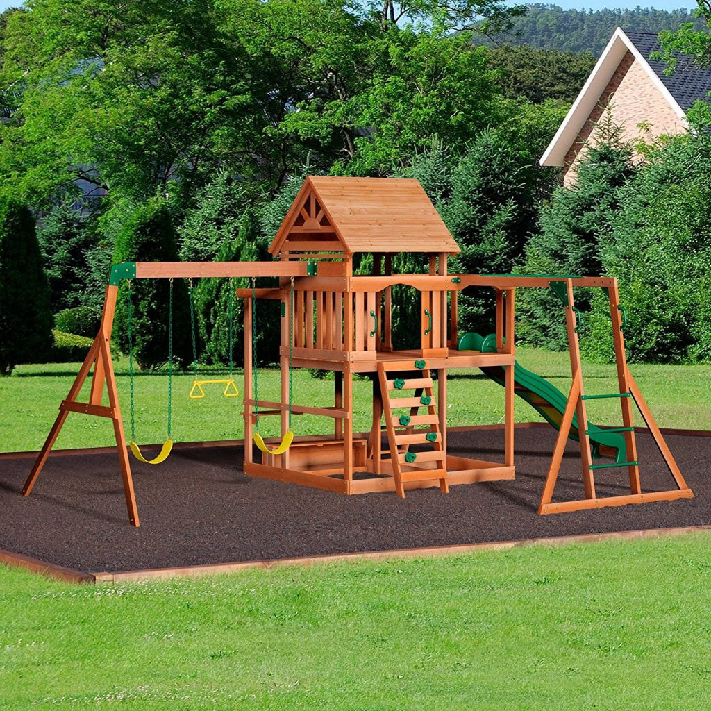 Backyard Discovery Monticello
 Top 10 Wooden Swing and Play Sets