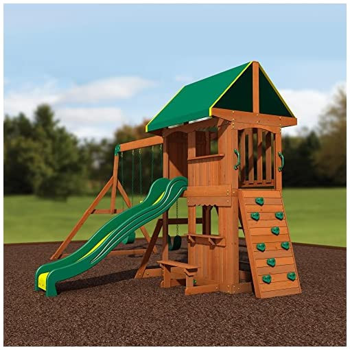 Backyard Discovery Somerset Swingset
 Backyard Discovery Somerset All Cedar Wood Playset Swing