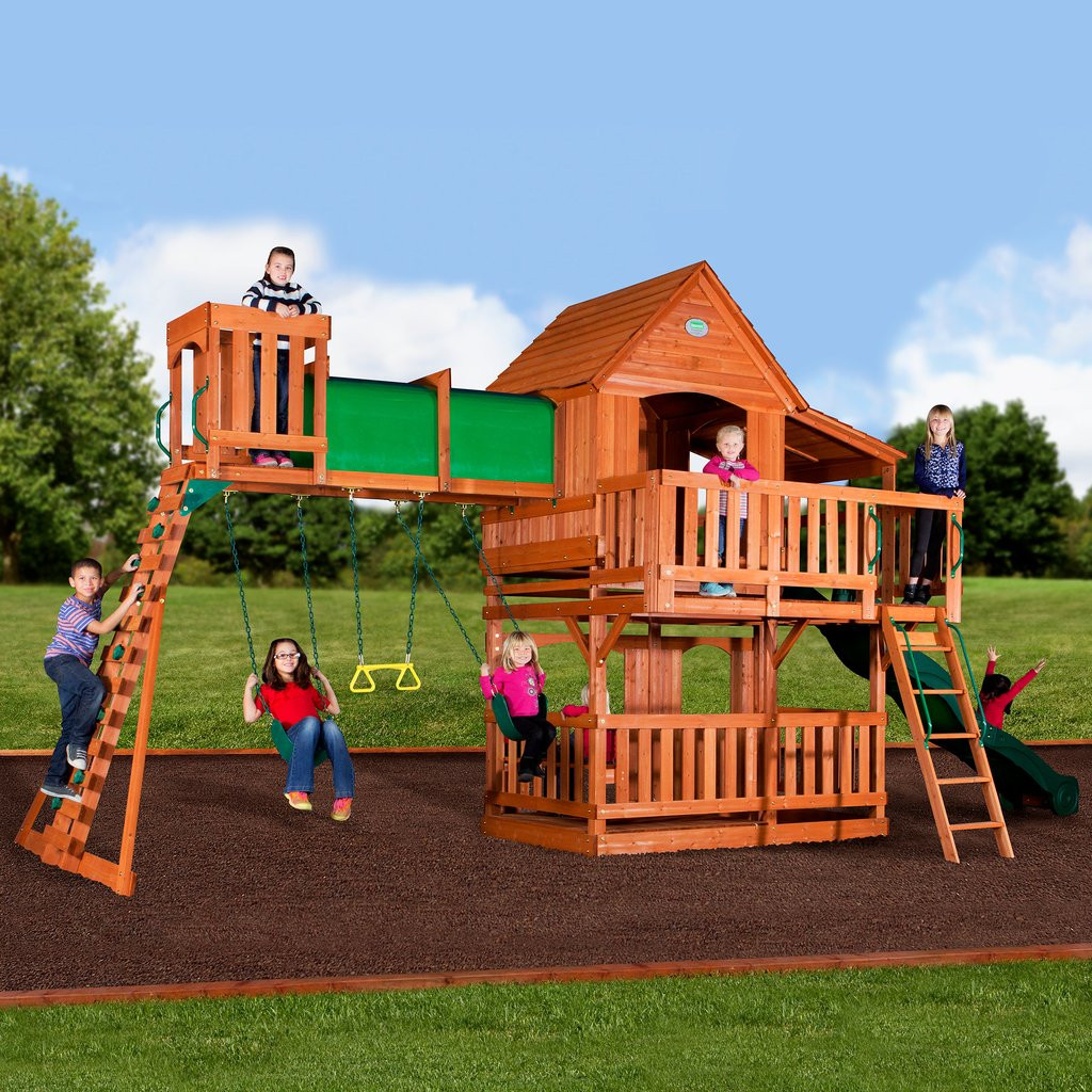 Backyard Discovery Somerset Swingset
 Woodridge II Wooden Swing Set