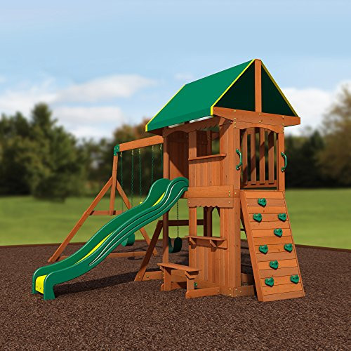 Backyard Discovery Somerset Swingset
 Backyard Discovery Somerset All Cedar Wood Playset Swing