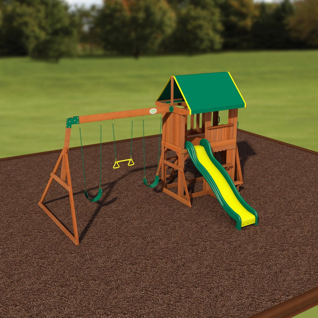 Backyard Discovery Somerset Swingset
 Backyard Discovery Somerset Wooden Swing Set