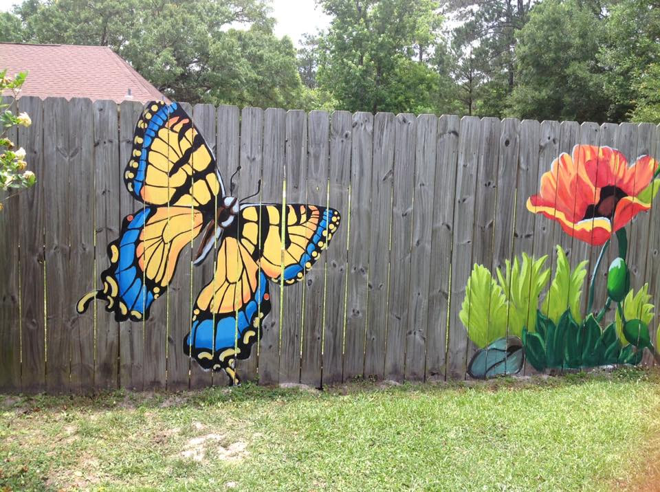 Backyard Fence Paint
 Take Your Backyard Fence To Another Level