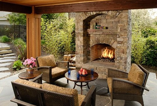 Backyard Fireplace Ideas
 Outdoor Gas Fireplaces Landscaping Network