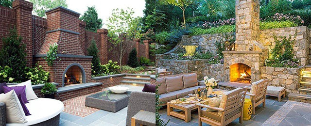 Backyard Fireplace Ideas
 Top 60 Best Patio Fireplace Ideas Backyard Living Space