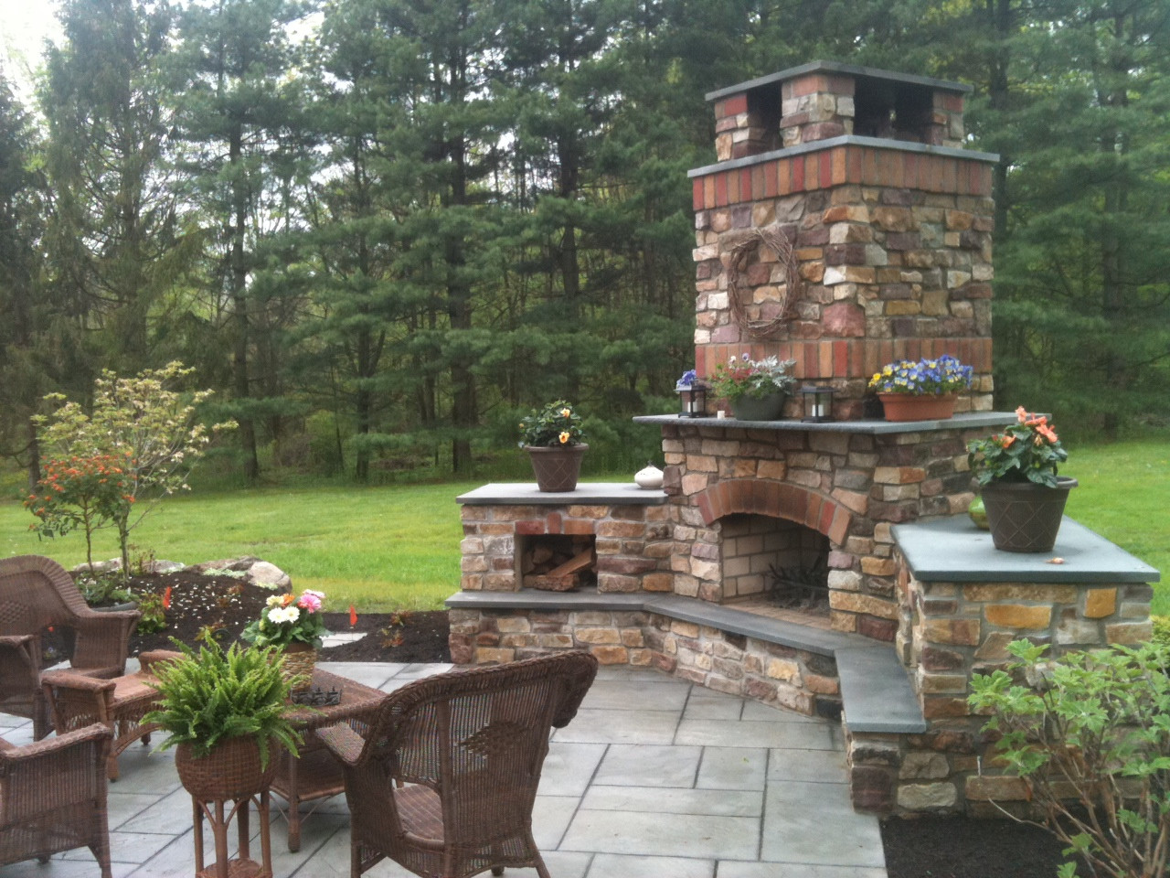 Backyard Fireplace Ideas
 Tag Archive for "Outdoor Fireplace Ideas" Landscaping