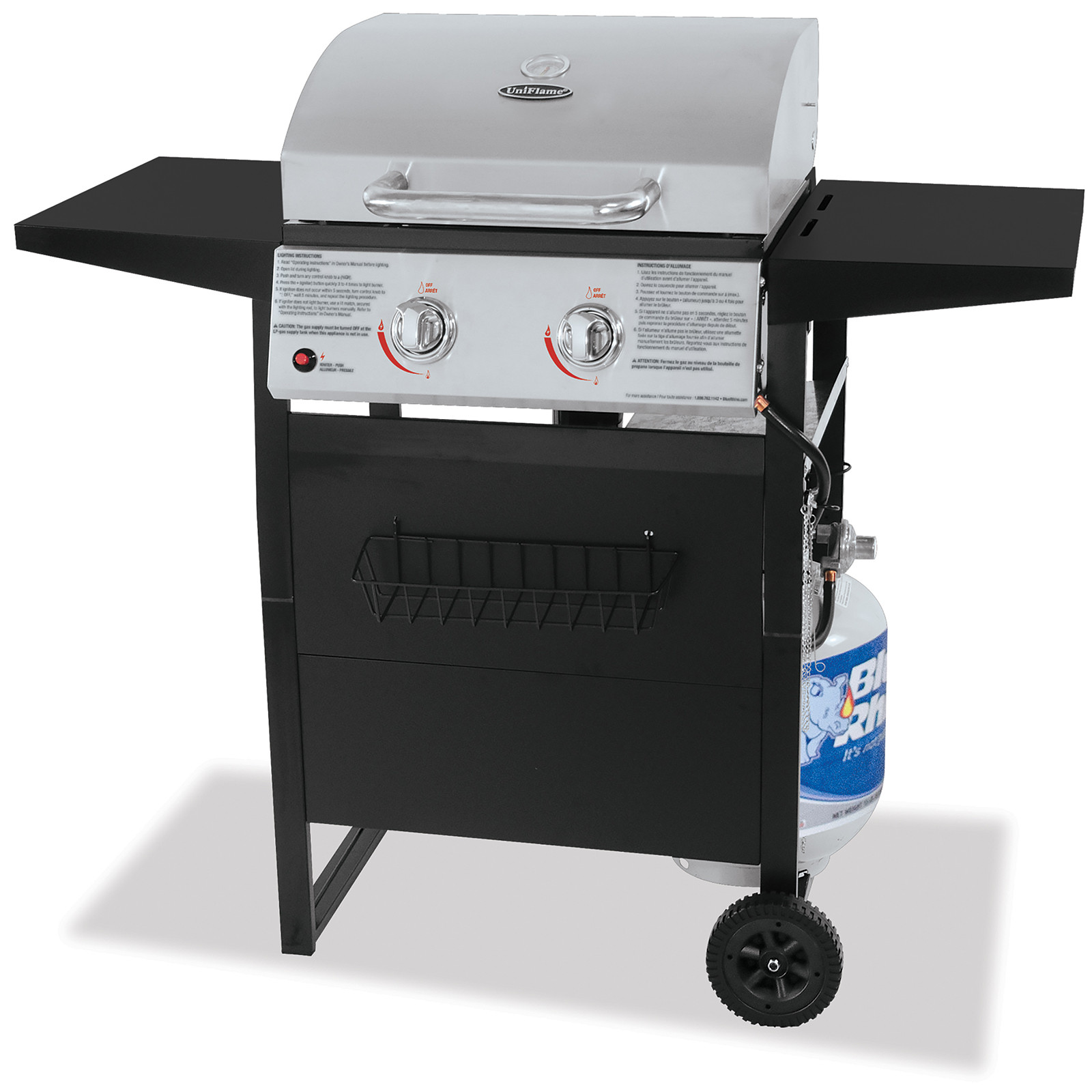 Backyard Gas Grill
 UniFlame Stainless Steel Outdoor Barbecue Gas Grill