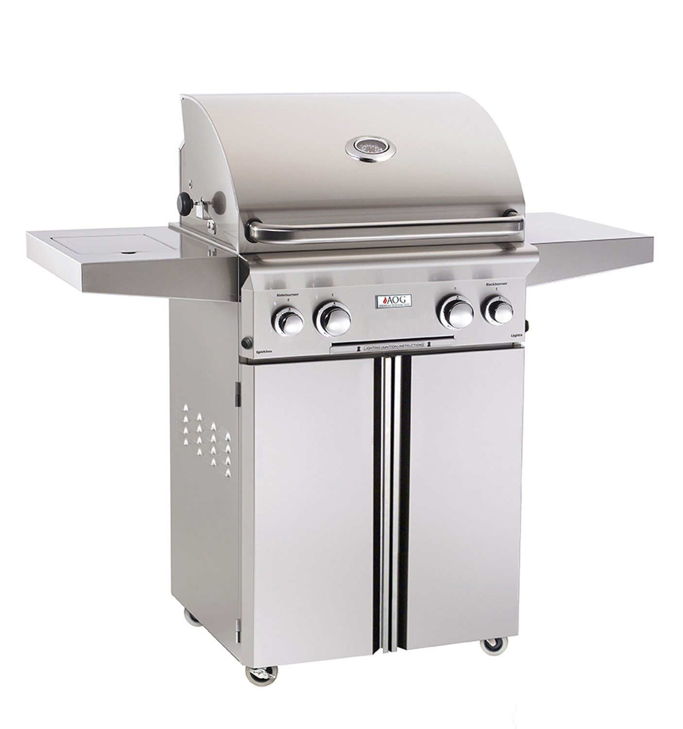 Backyard Gas Grill
 American Outdoor Grill 24 Inch Natural Gas Grill on Cart w