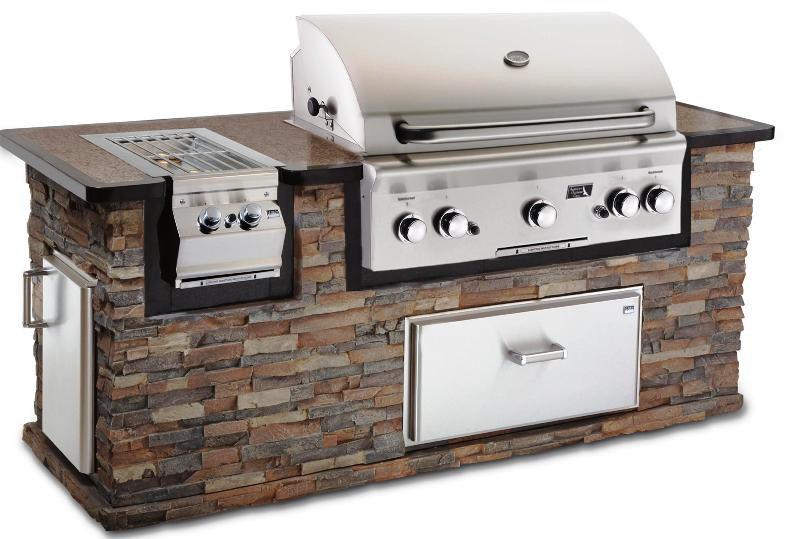 Backyard Gas Grill
 American Outdoor Grill Brand 36" Built In Stainless Steel