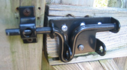 Backyard Gate Lock
 Fence Door Lock & Yardlock Keyless Wood Gate bination