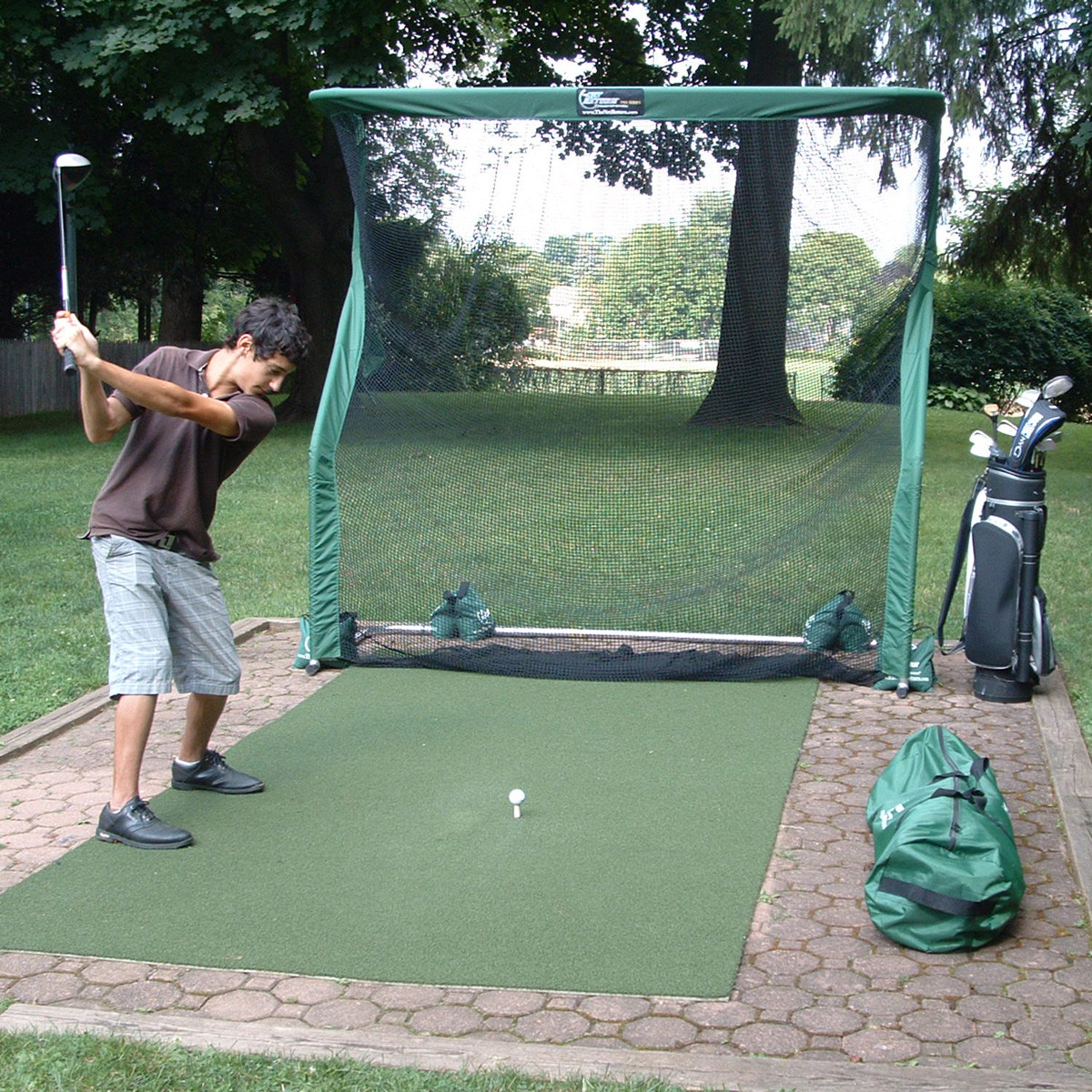 Backyard Golf Net
 Net Return Pro Continuous Practice Golf Trainer The