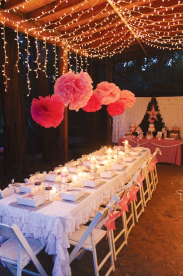 Backyard Graduation Party Ideas For Teens
 Love an outside celebration baby shower with a twist