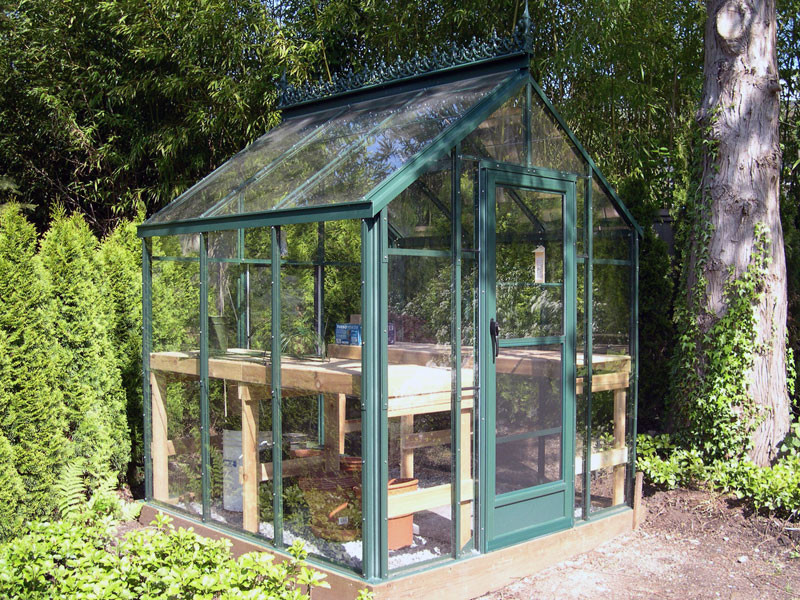 Backyard Greenhouses Kits
 Traditional Glass Greenhouse Hobby Greenhouse Kits By