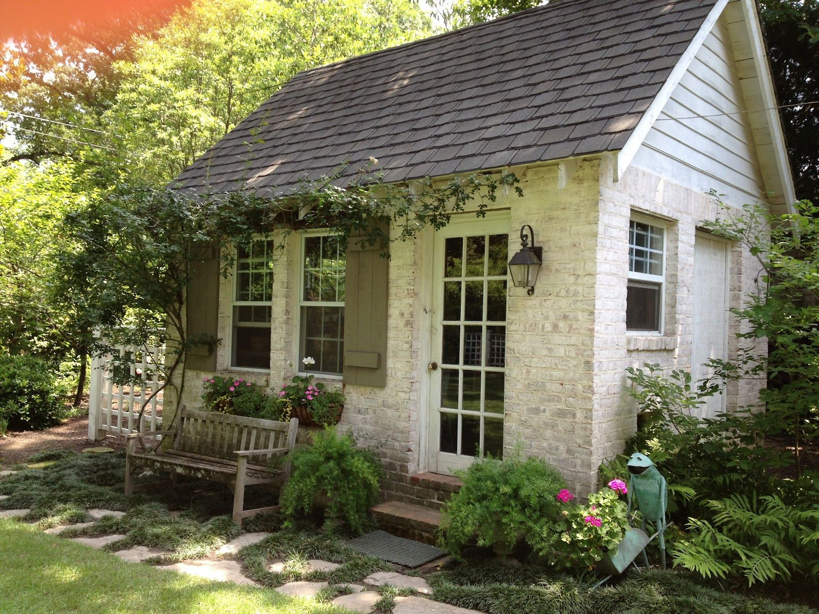 Backyard Guest Cottages
 Sheds turned into cottages on Pinterest