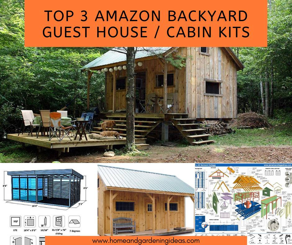 Backyard Guest House Kits
 Top 3 Backyard Guest House or Cabin Kits Home and