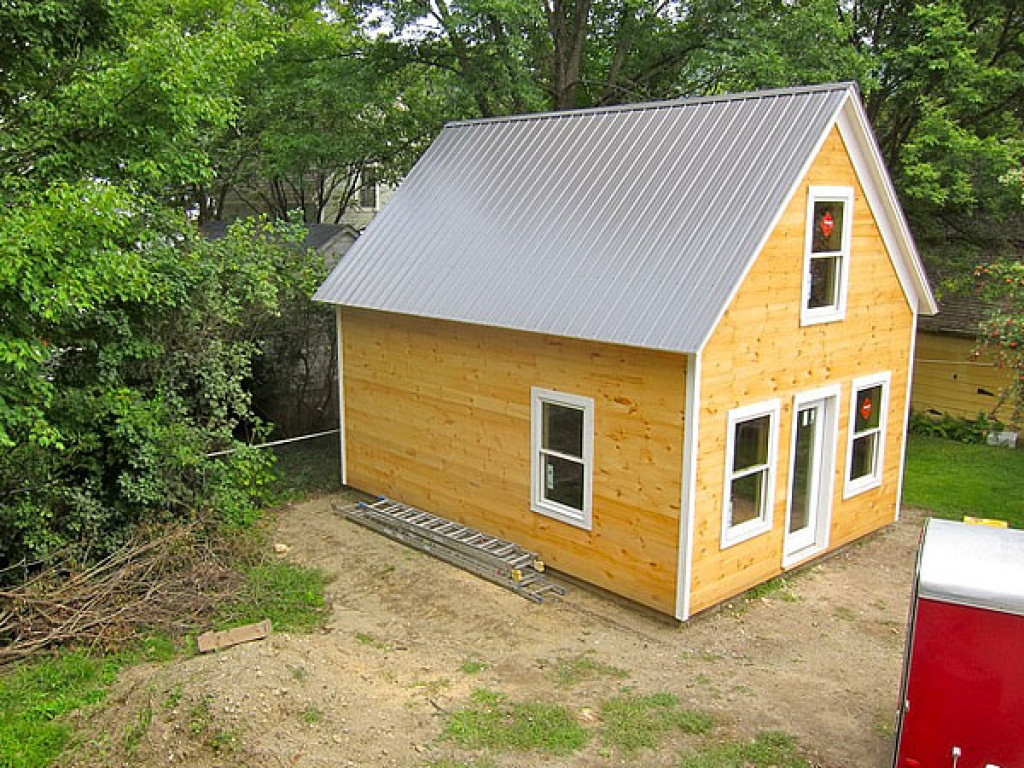 Backyard Guest House Kits
 Storage Building Turned into Little Houses Small Backyard