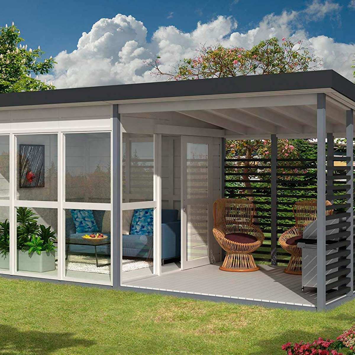 Backyard Guest House Kits
 Amazing Cabin Kits You Can Buy Amazon