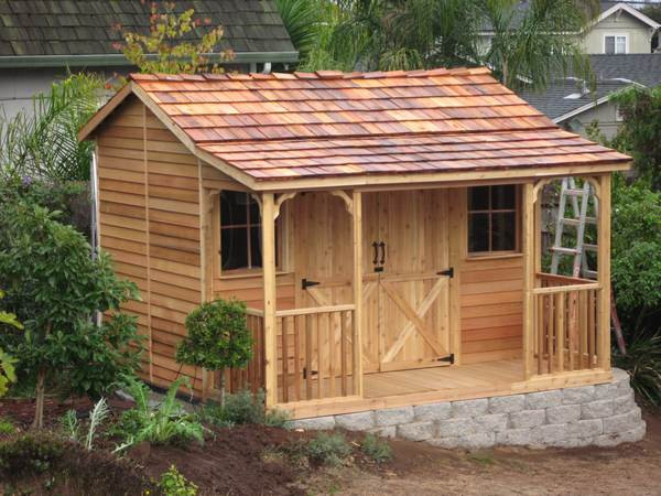 Backyard Guest House Kits
 Ranchouse Sheds Prefab Guest Cottage Kits Plans