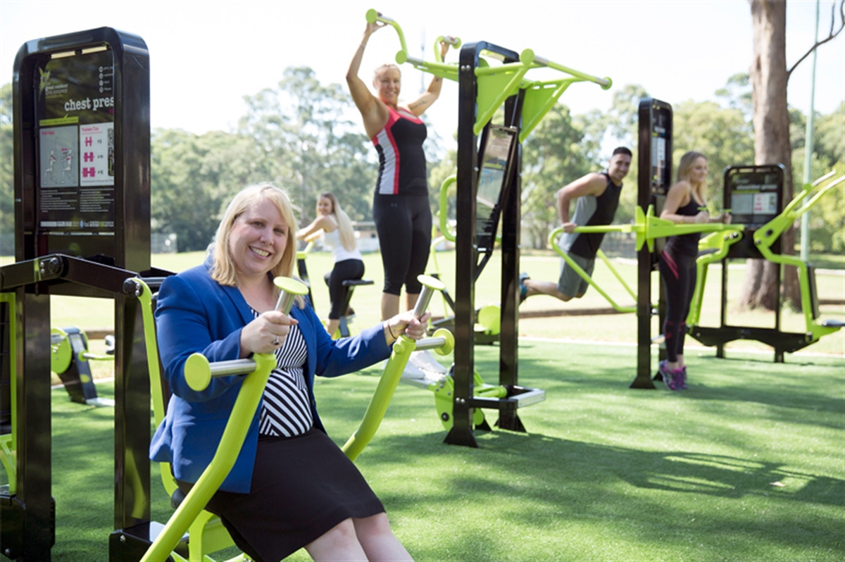 Backyard Gymnastics Equipment
 New Outdoor Gyms Unveiled At Crestwood and Harold West