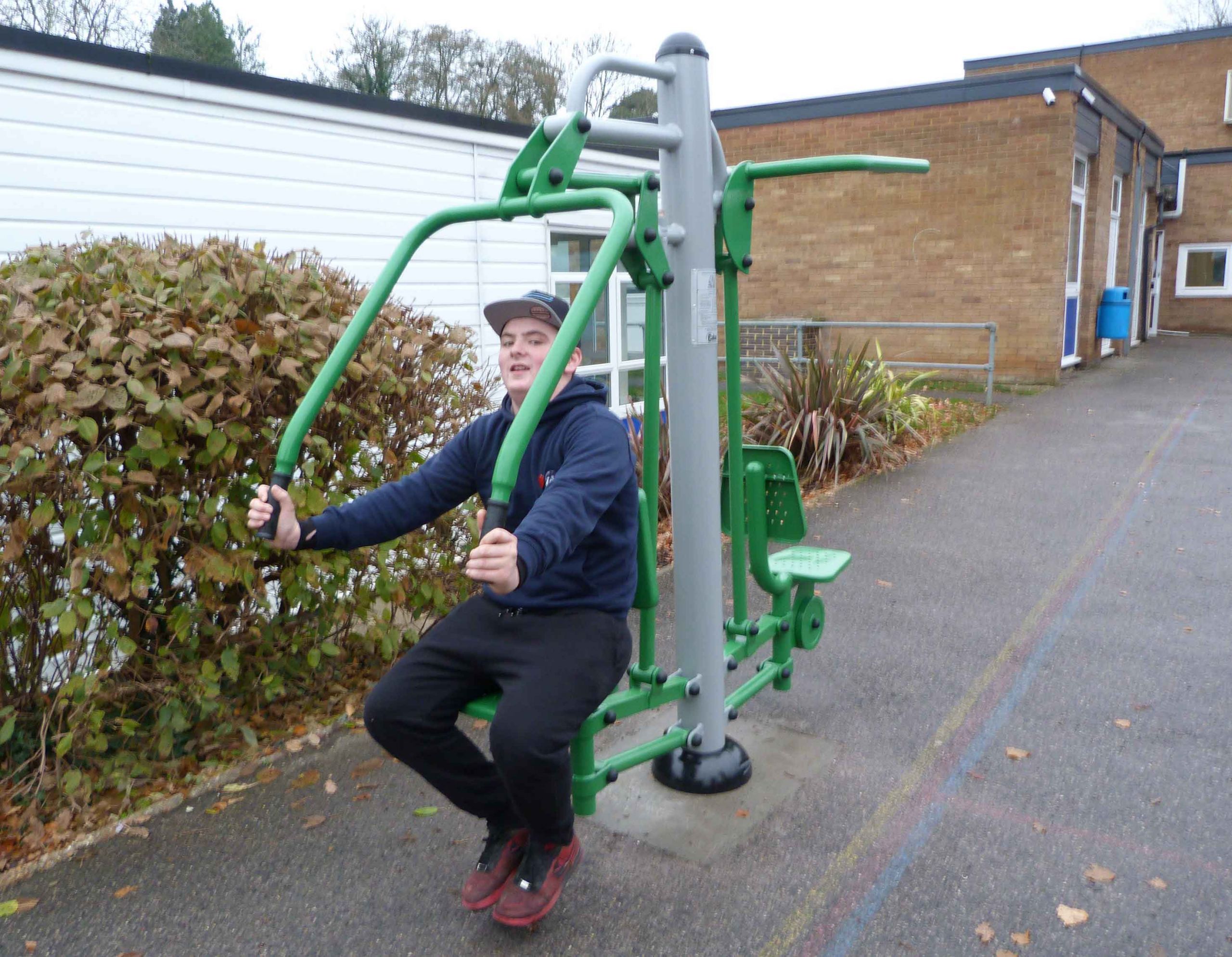 Backyard Gymnastics Equipment
 Outdoor Gym The Collett School Outdoor Gym Equipment