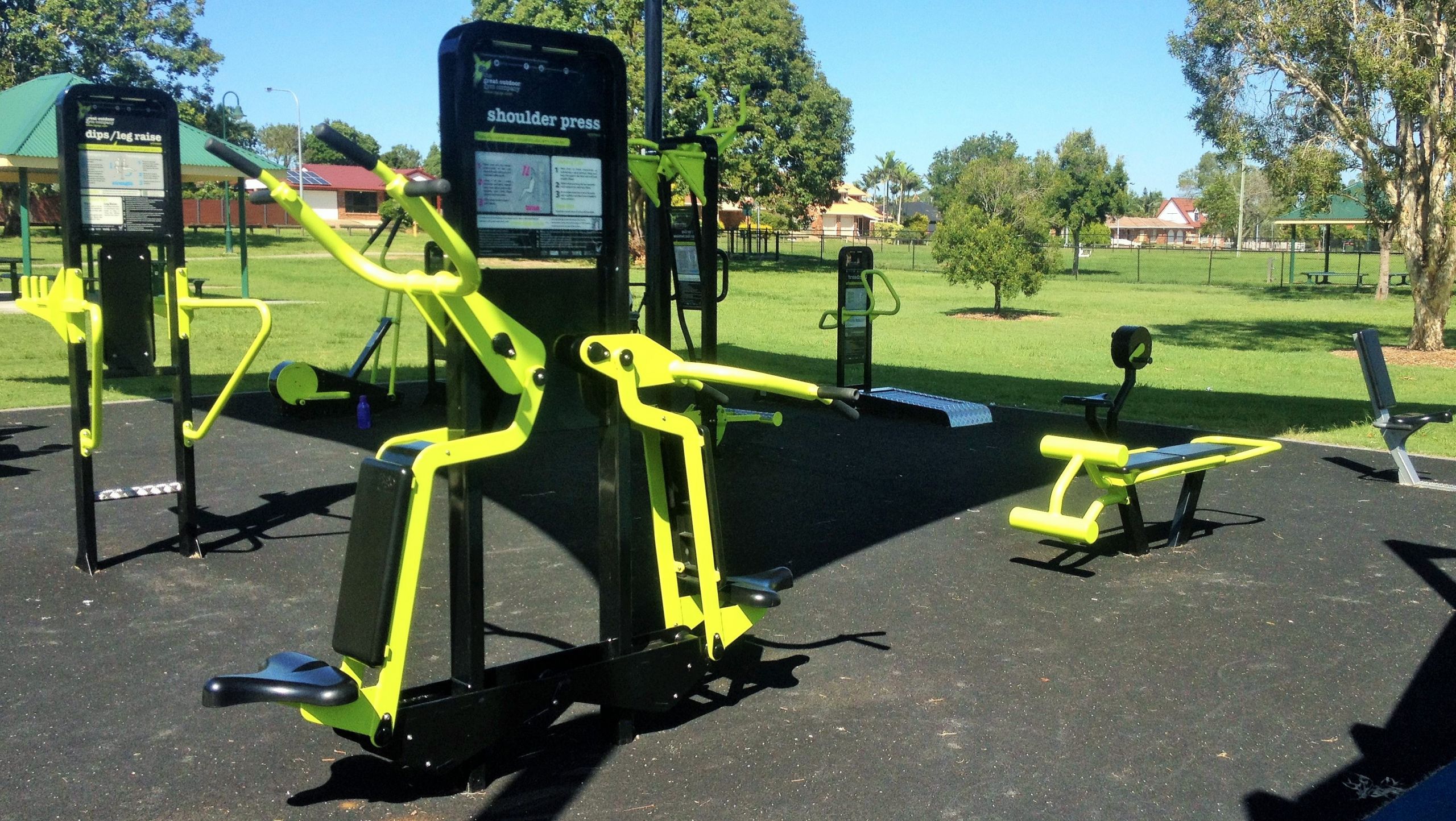 Backyard Gymnastics Equipment
 Minnippi Parklands Outdoor Gym Brisbane