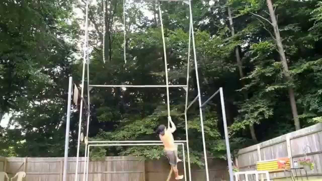 Backyard Gymnastics Equipment
 Extreme Outdoor Bodyweight Workout Backyard Gym