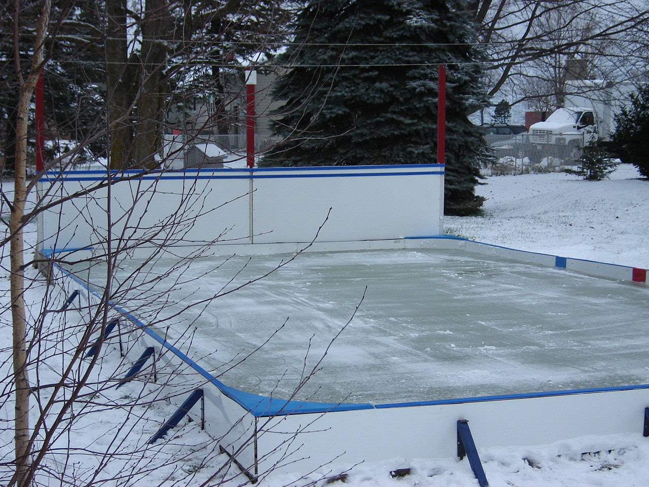 Backyard Hockey Rink Kits
 Ice Rink Kit Standard Sizes
