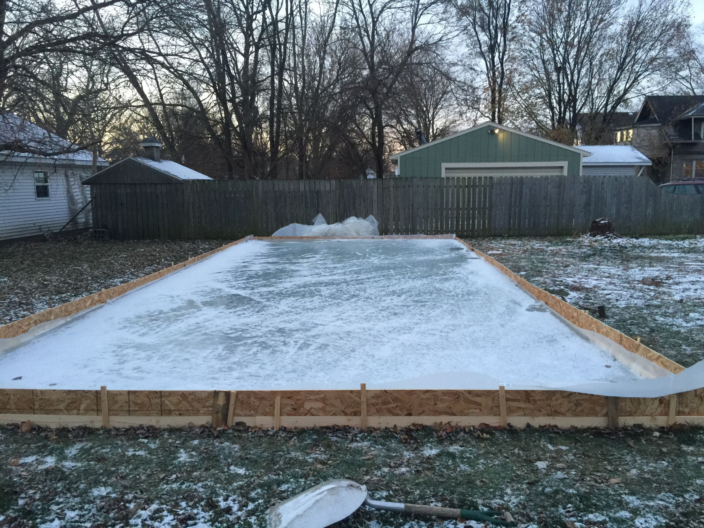 Backyard Hockey Rink Kits
 DIY Backyard Ice Rink