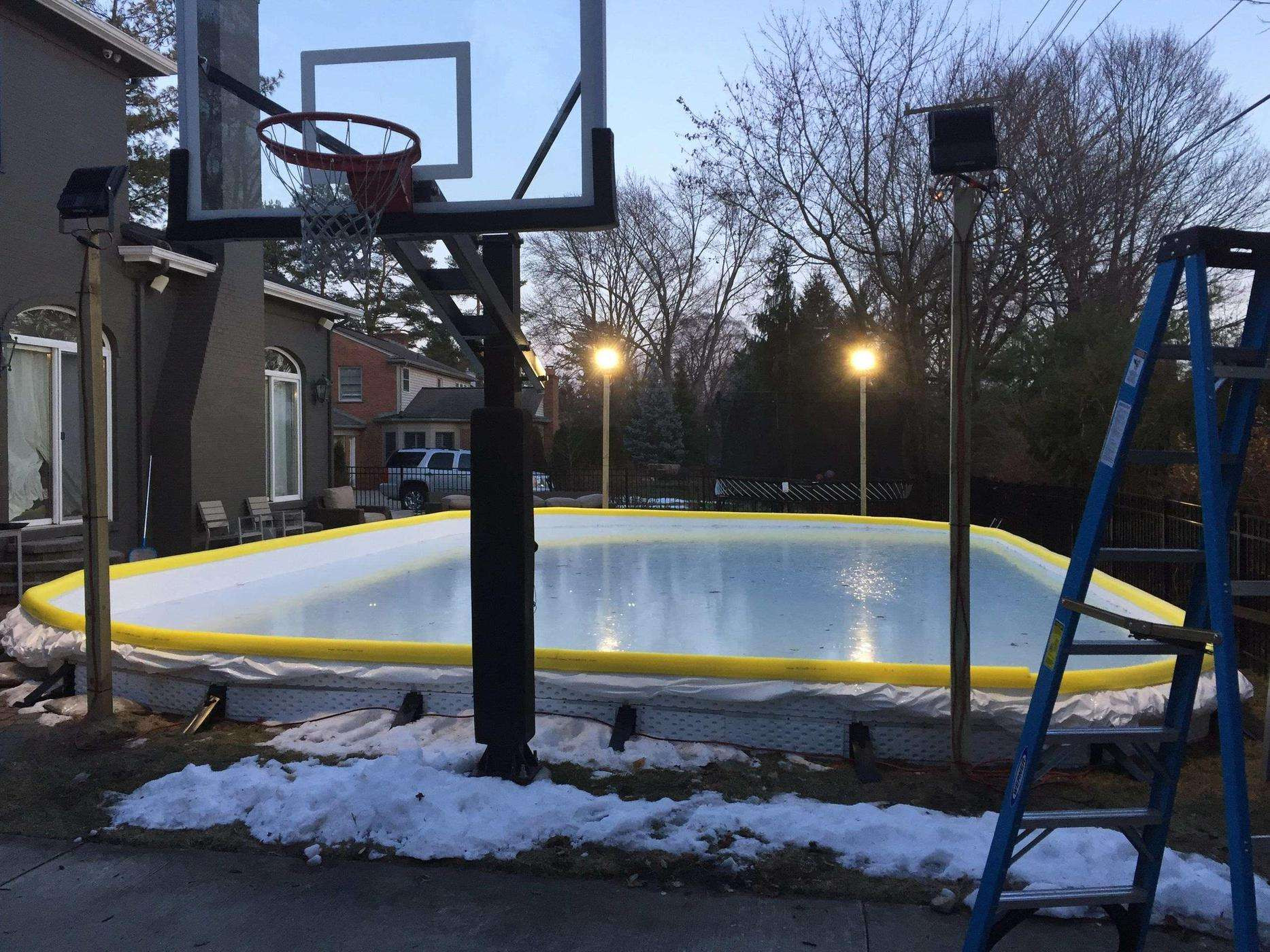 Backyard Ice Rinks
 How to create a backyard ice skating rinks for customers