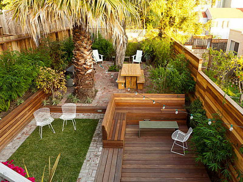 Backyard Ideas Pinterest
 23 Small Backyard Ideas How to Make Them Look Spacious and