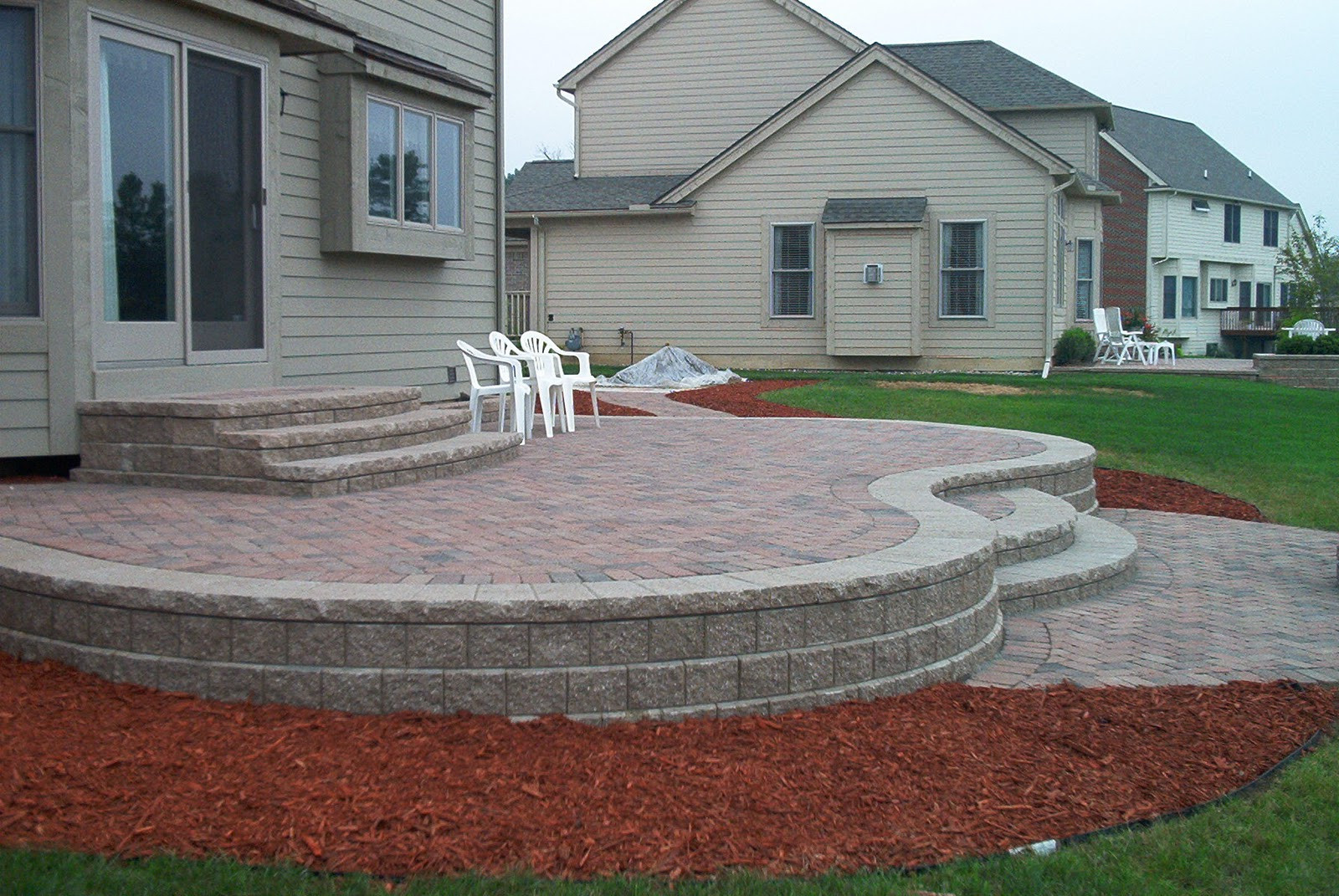 Backyard Ideas With Pavers
 Brick Pavers Canton Ann Arbor Plymouth Patio Patios Repair