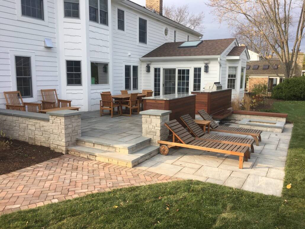 Backyard Ideas With Pavers
 Roof Deck And Garden Design and Build Firm In Denver Colorado