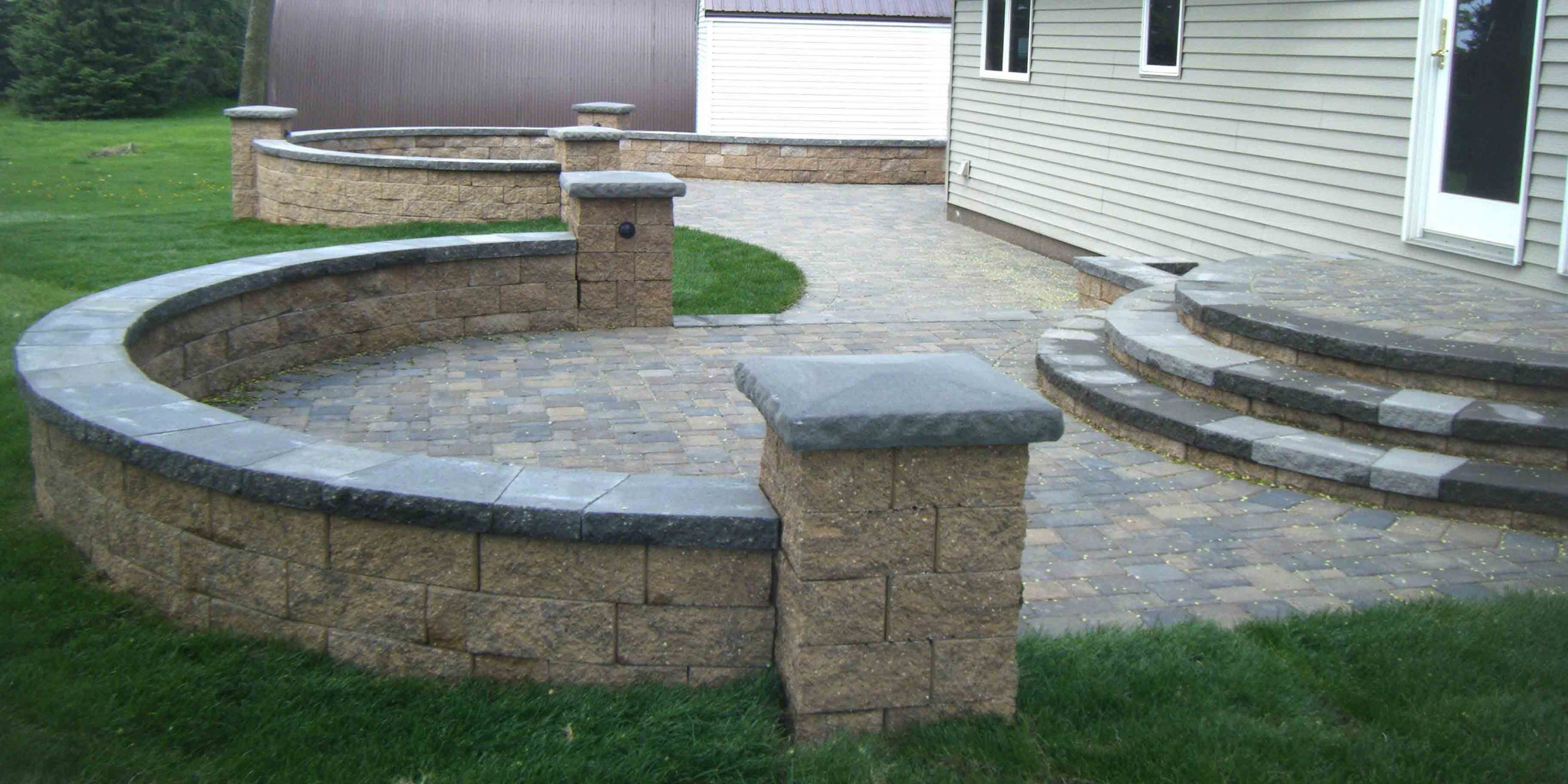 Backyard Ideas With Pavers
 paver patio steps – Leading Edge Landscapes