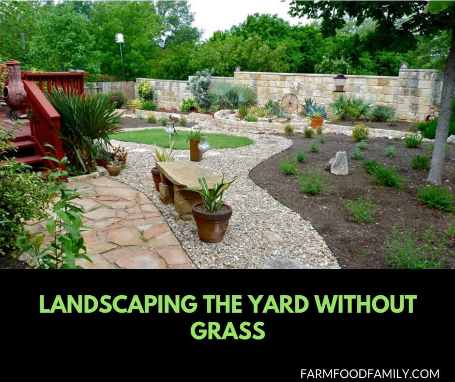 Backyard Ideas Without Grass
 44 Best Landscaping Design Ideas Without Grass 2020