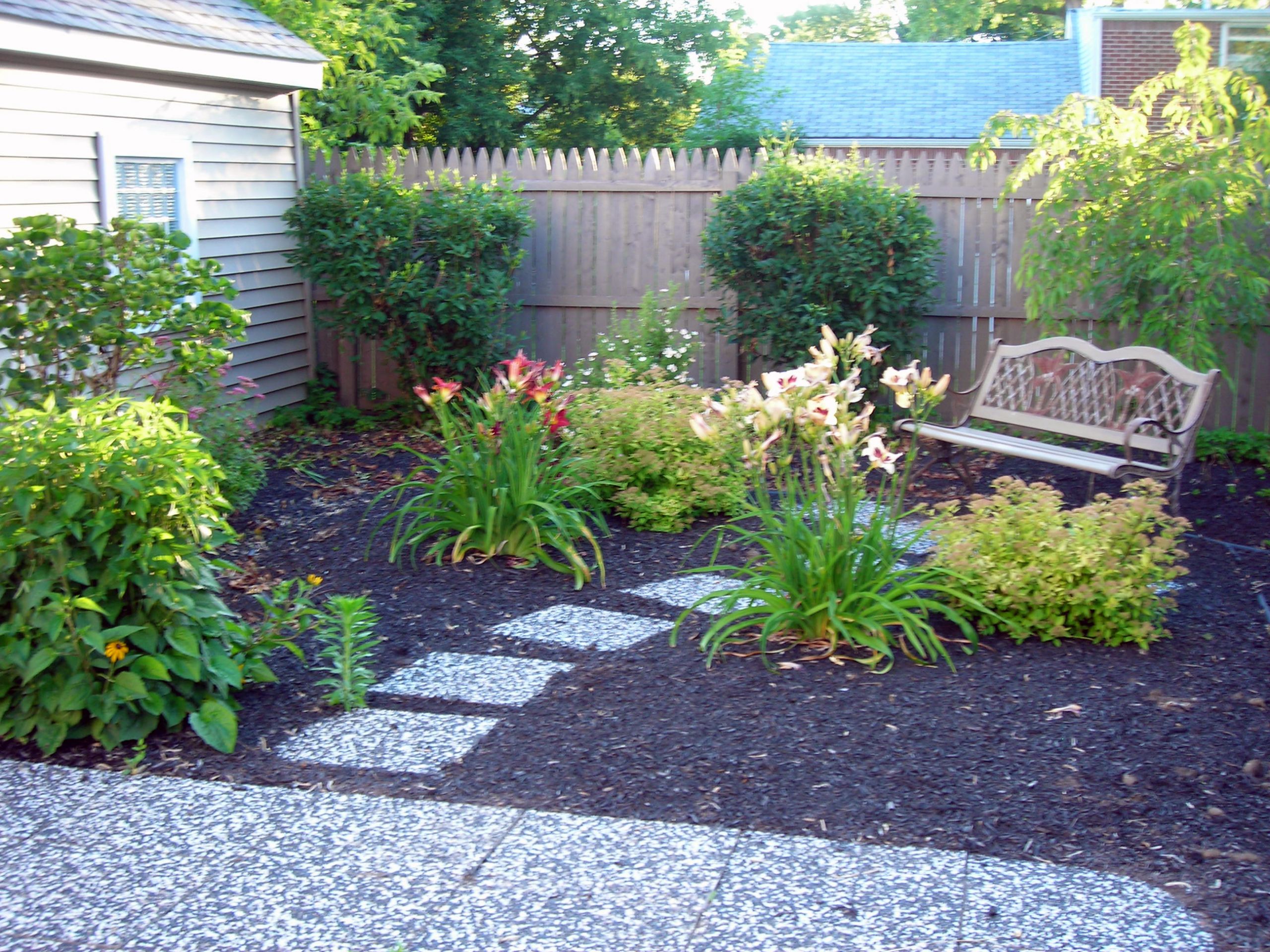 Backyard Ideas Without Grass
 no grass back 1