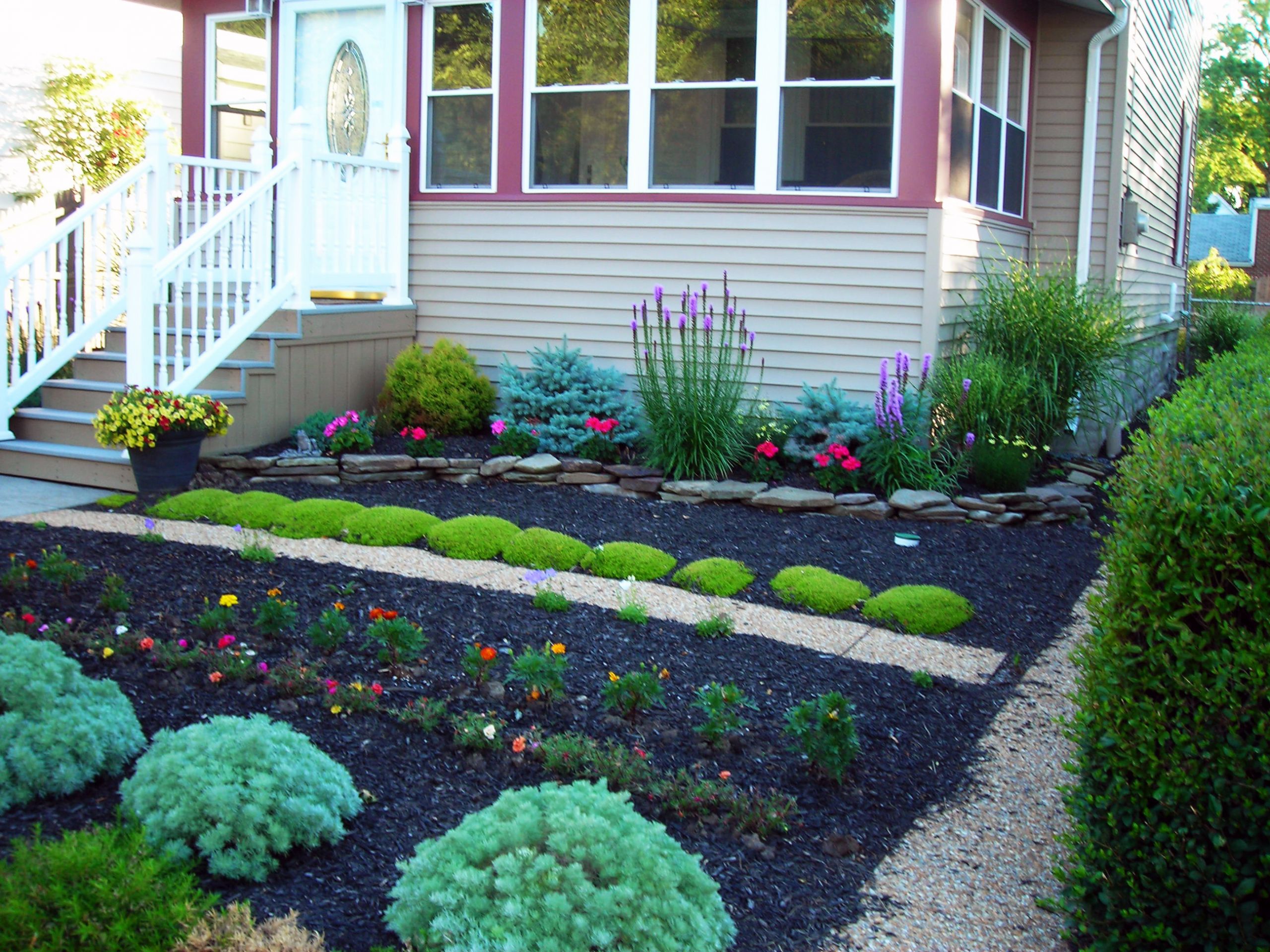 Backyard Ideas Without Grass
 Grassless yards make Eggertsville property a mow free zone