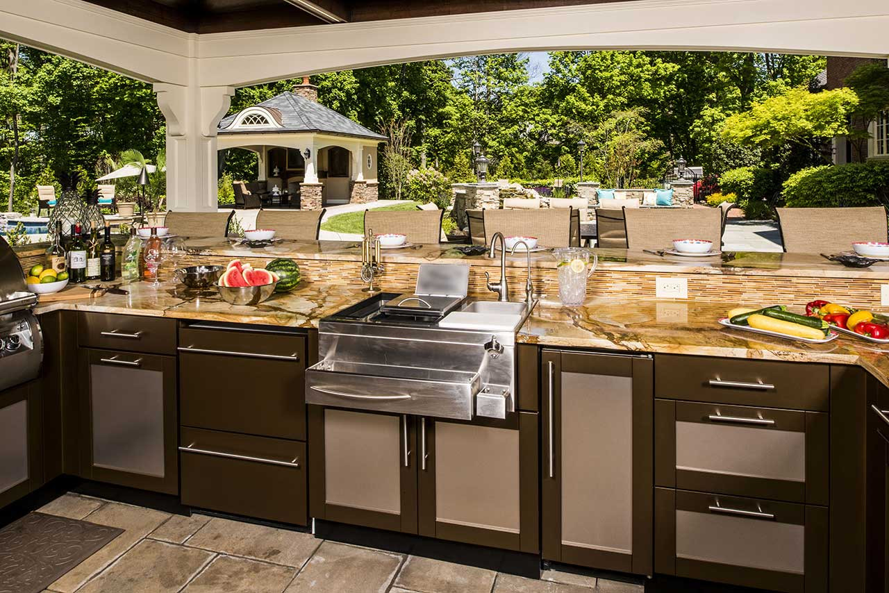 Backyard Kitchens Design
 Outdoor Kitchen Design Ideas