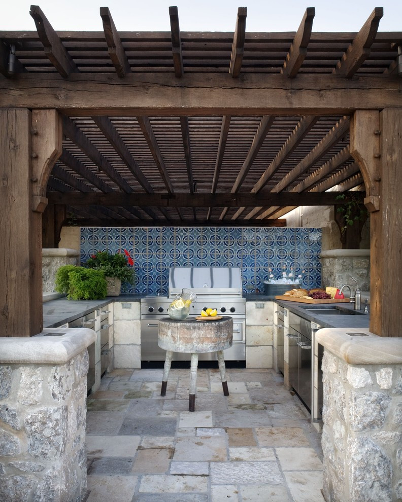 Backyard Kitchens Design
 95 Cool Outdoor Kitchen Designs DigsDigs