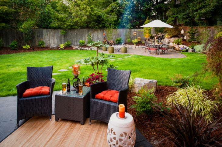 Backyard Landscape Photo
 49 Backyard Designs Ideas