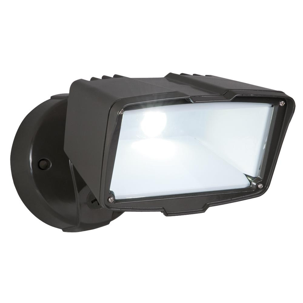 Backyard Led Flood Lights
 Lithonia Lighting Black Bronze Outdoor LED Wall Mount