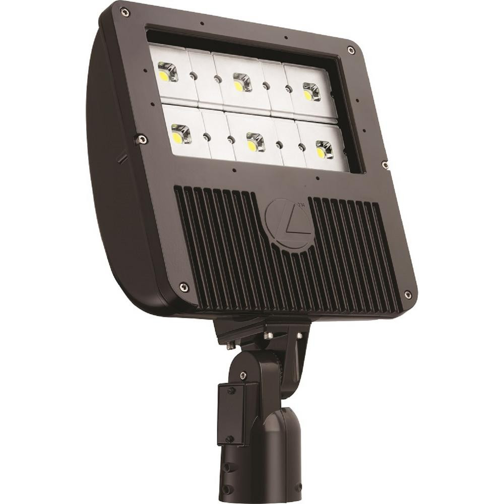 Backyard Led Flood Lights
 Lithonia Lighting 129 Watt Dark Bronze Outdoor Integrated