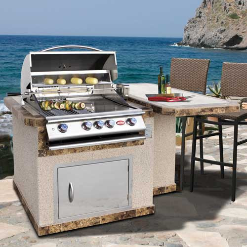 Backyard Leisure Terre Haute
 Cal Flame BBQ Islands Backyard Leisure