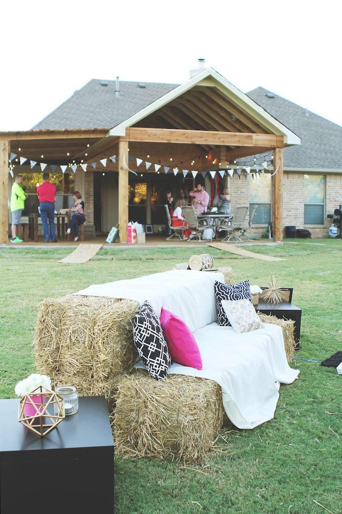 Backyard Movie Party Ideas
 Kara s Party Ideas Outdoor Movie Night Thirtieth Birthday