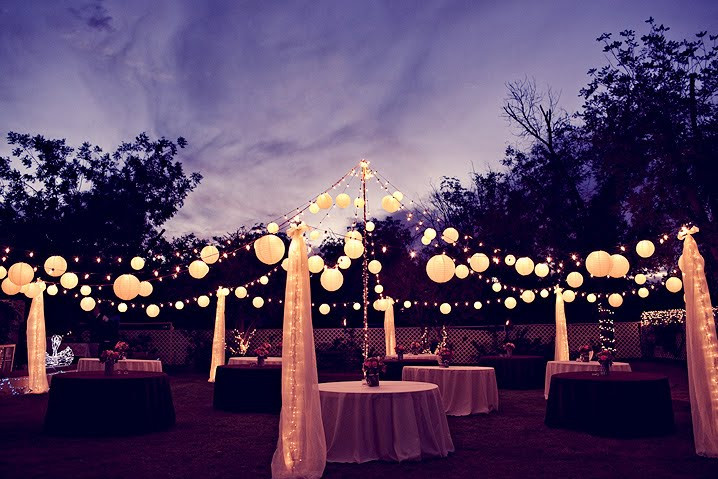 Backyard Party Lights
 Memorable Wedding Backyard Wedding Ideas to Take Your