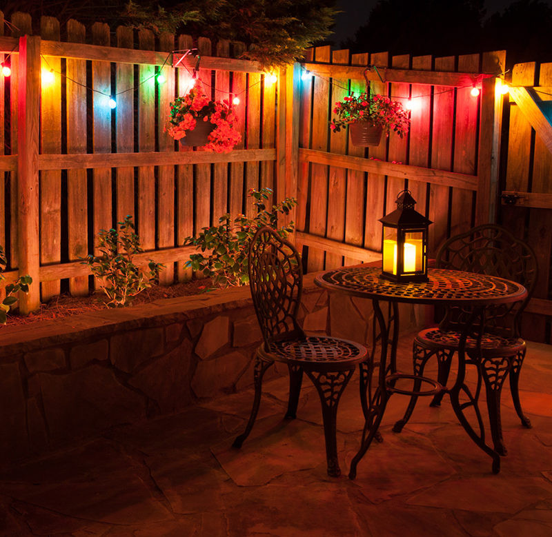 Backyard Party Lights
 Patio Lights Yard Envy