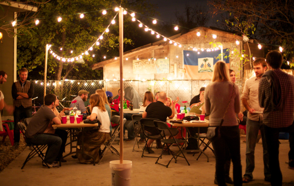 Backyard Party Lights
 June 2015