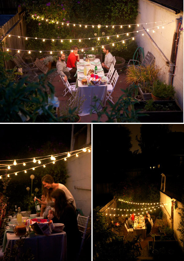 Backyard Party Lights
 Summer Garden Party