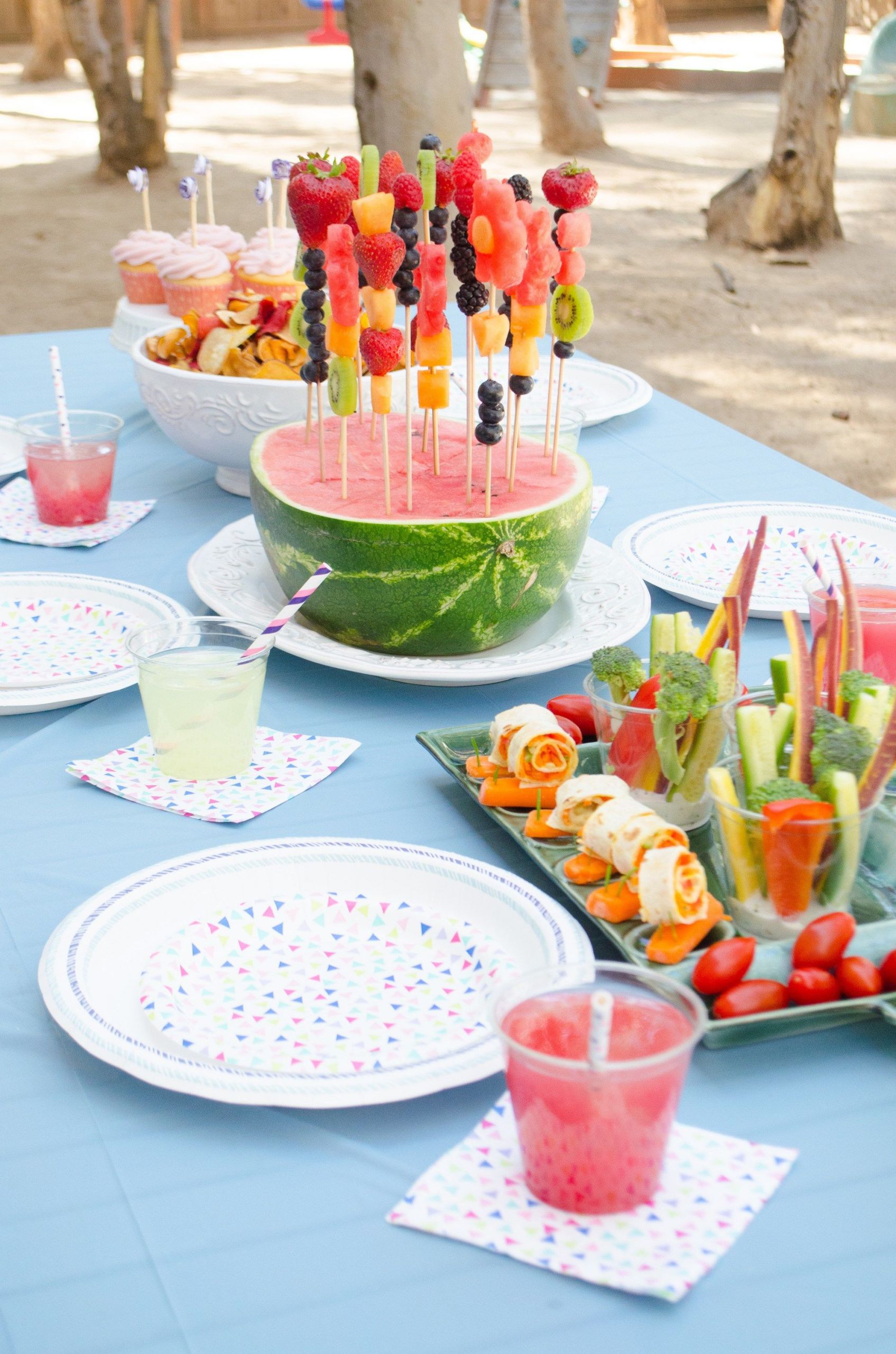 Backyard Party Menu Ideas
 Garden Party menu from ChefSarahElizabeth