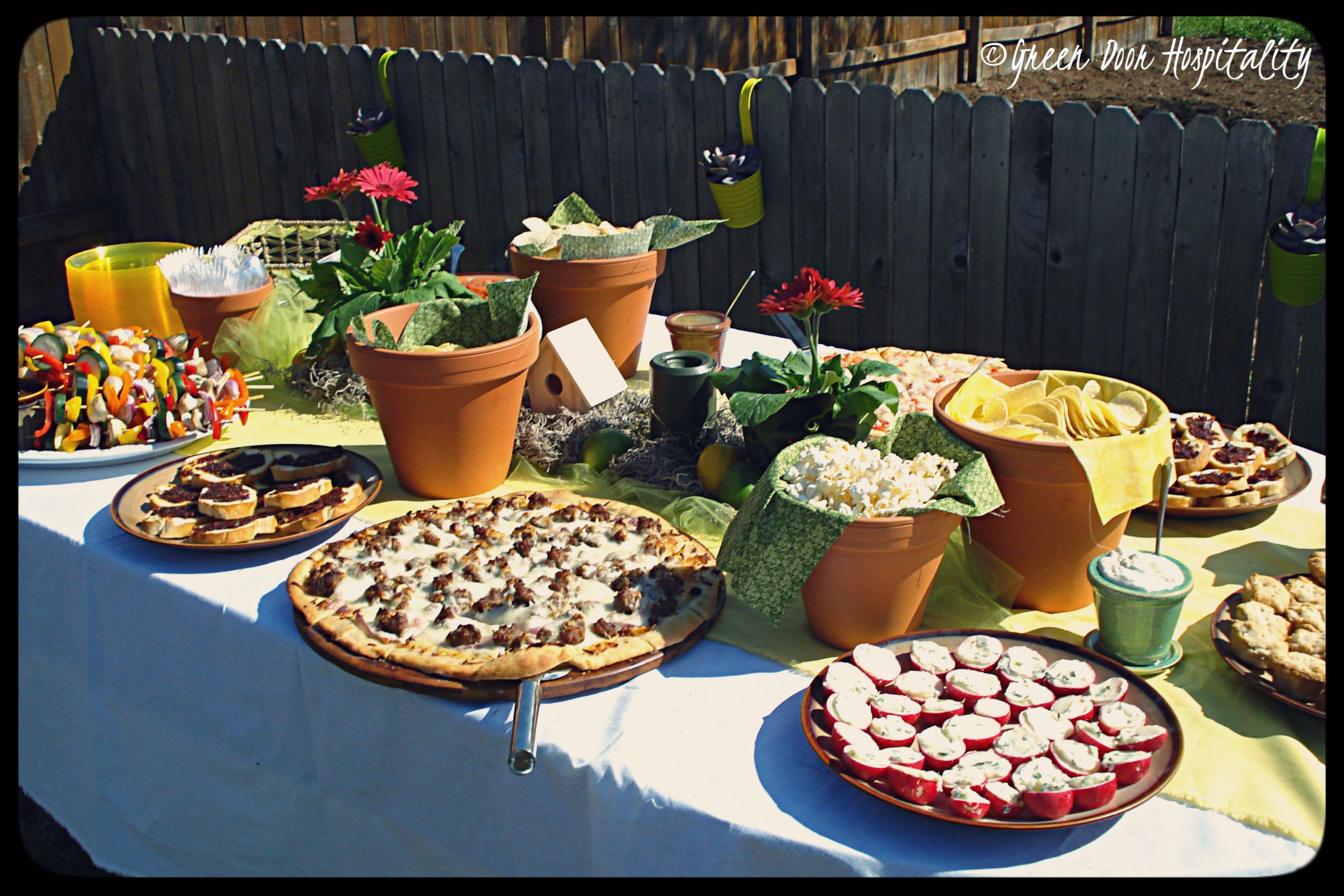 Backyard Party Menu Ideas
 This Party Calls For A Theme Spring Garden Party